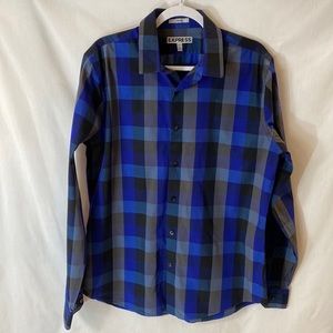Express dress shirt size L 16-161/2